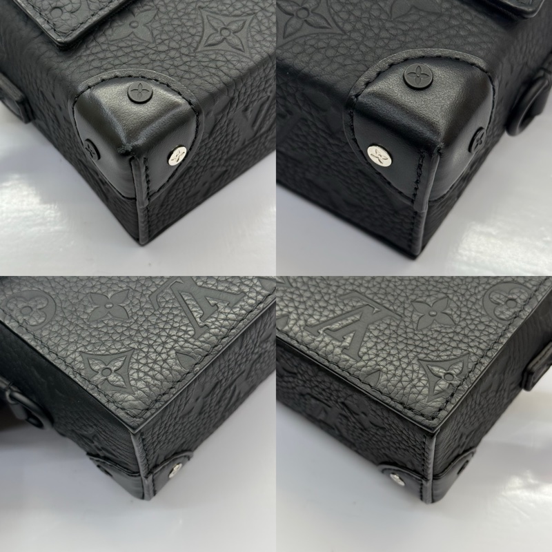 LOUIS VUITTON 路易威登 STEAMER 隨身錢包 斜背包 Monogram Taurillon M81746-3