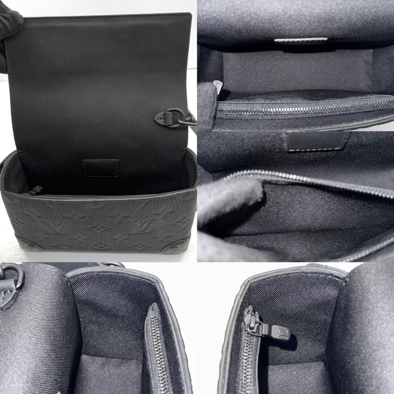 LOUIS VUITTON 路易威登 STEAMER 隨身錢包 斜背包 Monogram Taurillon M81746-5