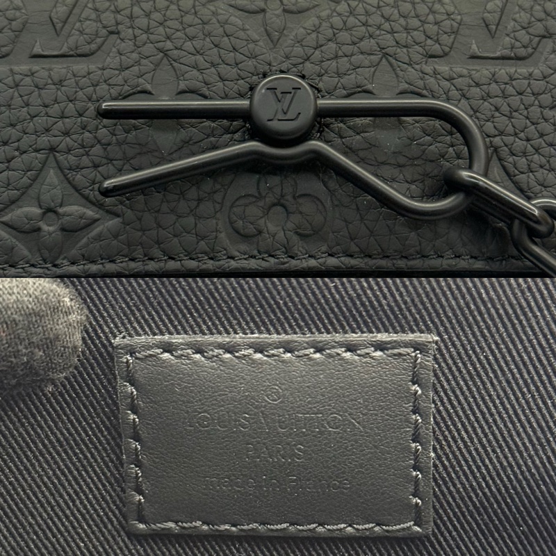 LOUIS VUITTON 路易威登 STEAMER 隨身錢包 斜背包 Monogram Taurillon M81746-6