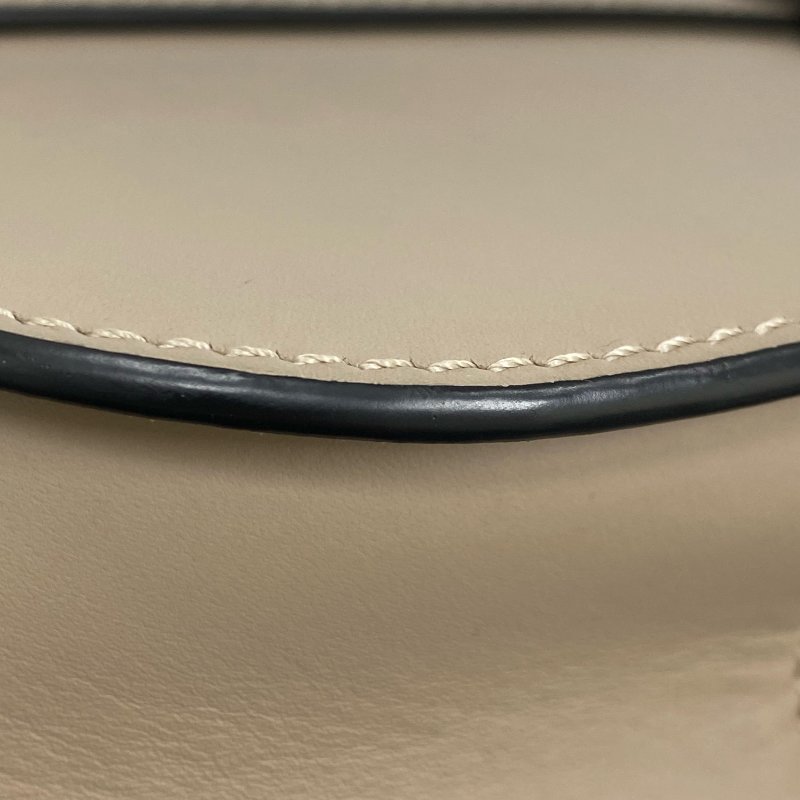 △ Loewe 羅意威 Beige Calfskin Mini Gate Dual Shoulder Bag 淺褐色小牛皮肩背袋 - 267005285-12