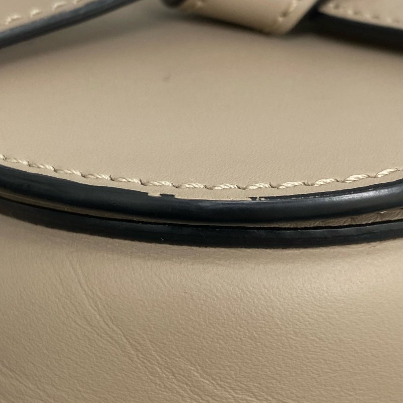 △ Loewe 羅意威 Beige Calfskin Mini Gate Dual Shoulder Bag 淺褐色小牛皮肩背袋 - 267005285-14