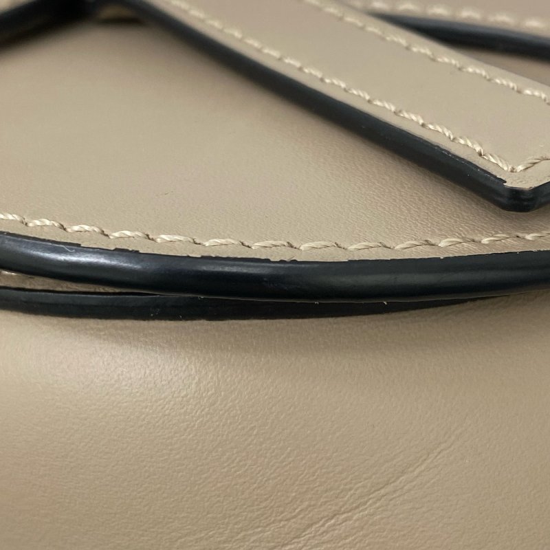 △ Loewe 羅意威 Beige Calfskin Mini Gate Dual Shoulder Bag 淺褐色小牛皮肩背袋 - 267005285-15