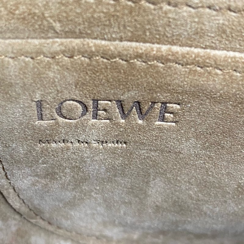 △ Loewe 羅意威 Beige Calfskin Mini Gate Dual Shoulder Bag 淺褐色小牛皮肩背袋 - 267005285-18