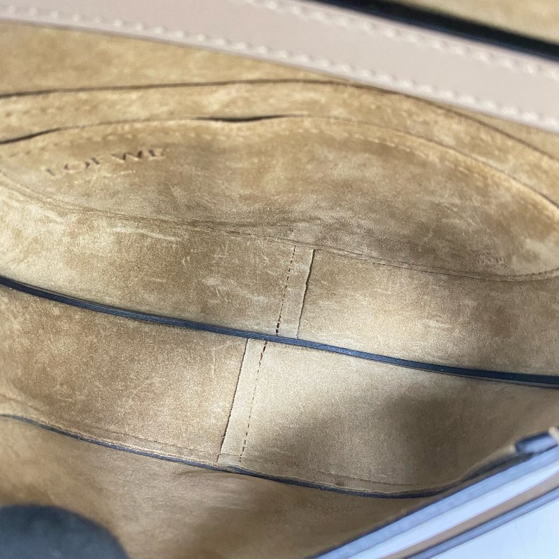 △ Loewe 羅意威 Beige Calfskin Mini Gate Dual Shoulder Bag 淺褐色小牛皮肩背袋 - 267005285-20