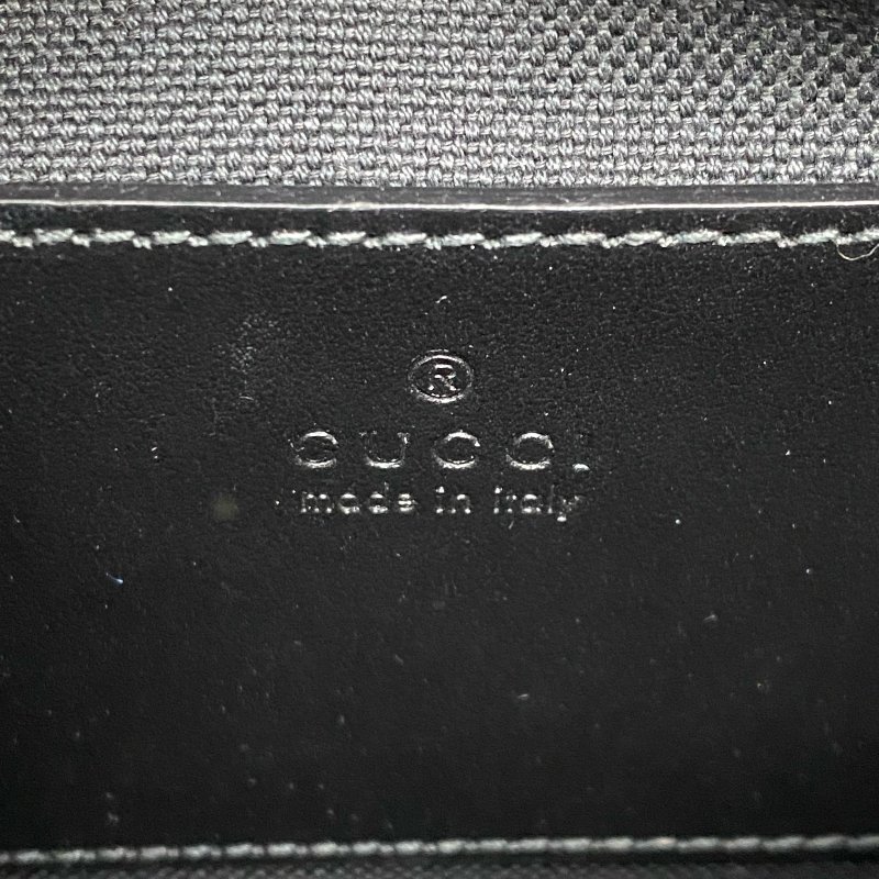 △ Gucci 古馳 Black Calfskin GG Marmont Square Chain Shoulder Bag 739681 黑色小牛皮鎖鏈肩背袋 - 267004724-15