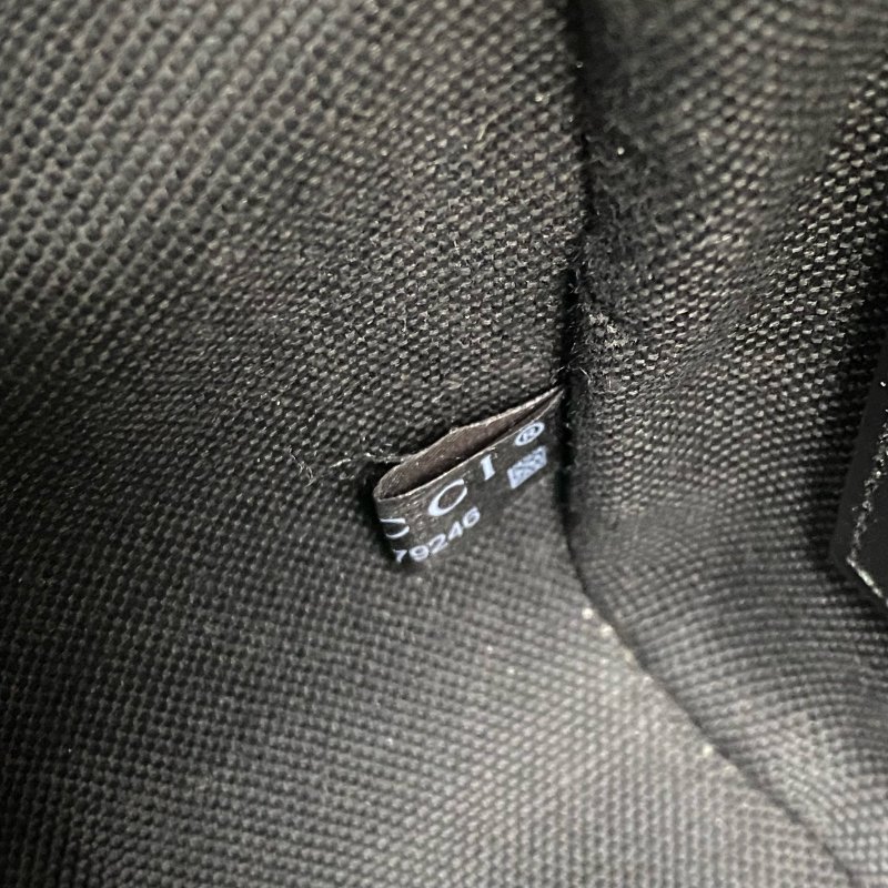 △ Gucci 古馳 Black Calfskin GG Marmont Square Chain Shoulder Bag 739681 黑色小牛皮鎖鏈肩背袋 - 267004724-17