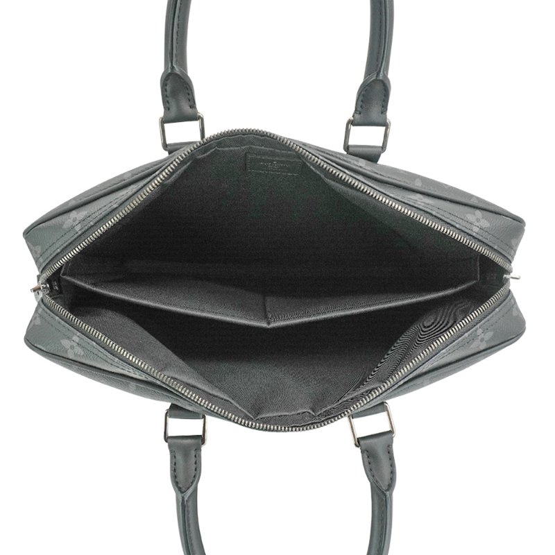 Louis Vuitton Porte-Documents Voyage PM Eclipse帆布二用公事包(M46457-黑灰)-4