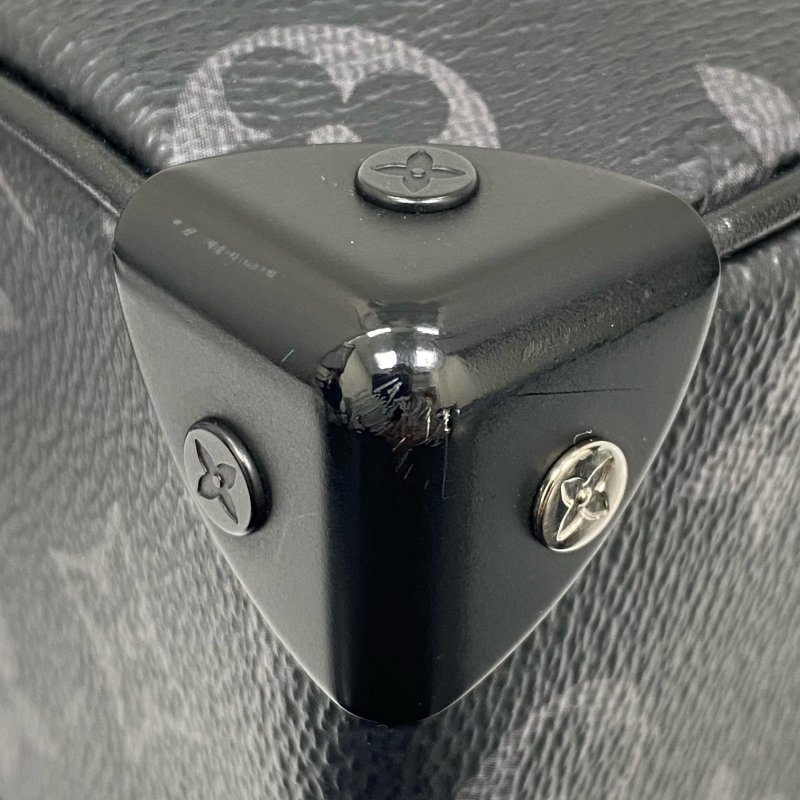 △ Louis Vuitton 路易威登 Black Coated Canvas Monogram Mini Soft Trunk Eclipse Crossbody M44735 黑色塗層帆布經典老花斜背袋 - 267004756-7