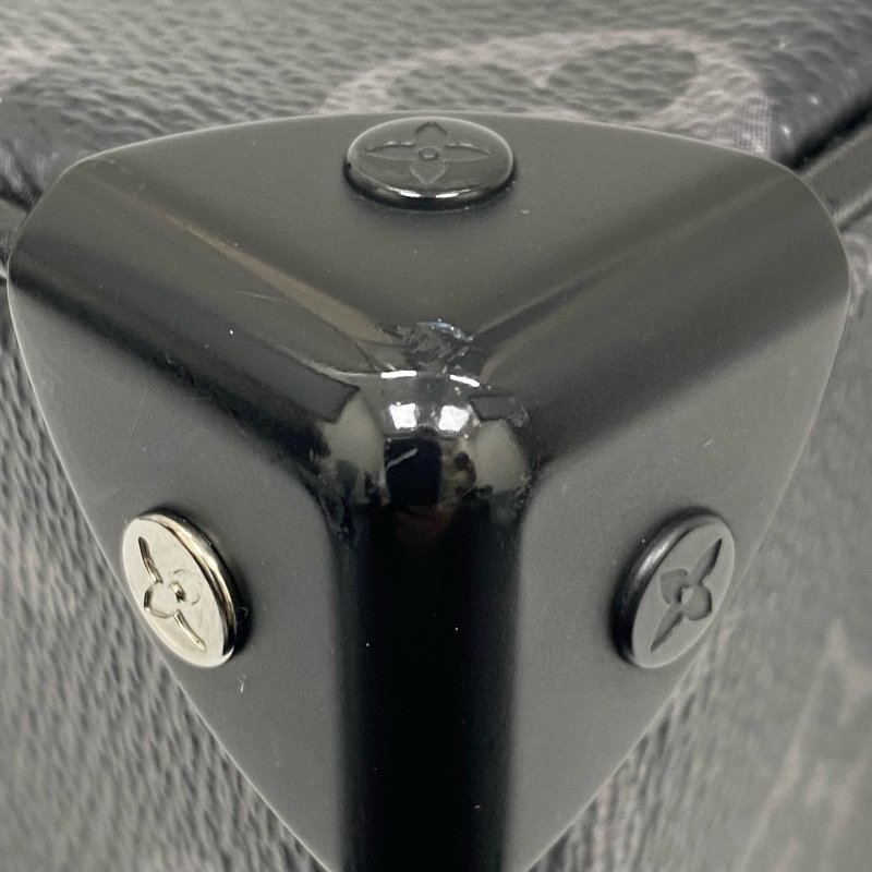 △ Louis Vuitton 路易威登 Black Coated Canvas Monogram Mini Soft Trunk Eclipse Crossbody M44735 黑色塗層帆布經典老花斜背袋 - 267004756-10