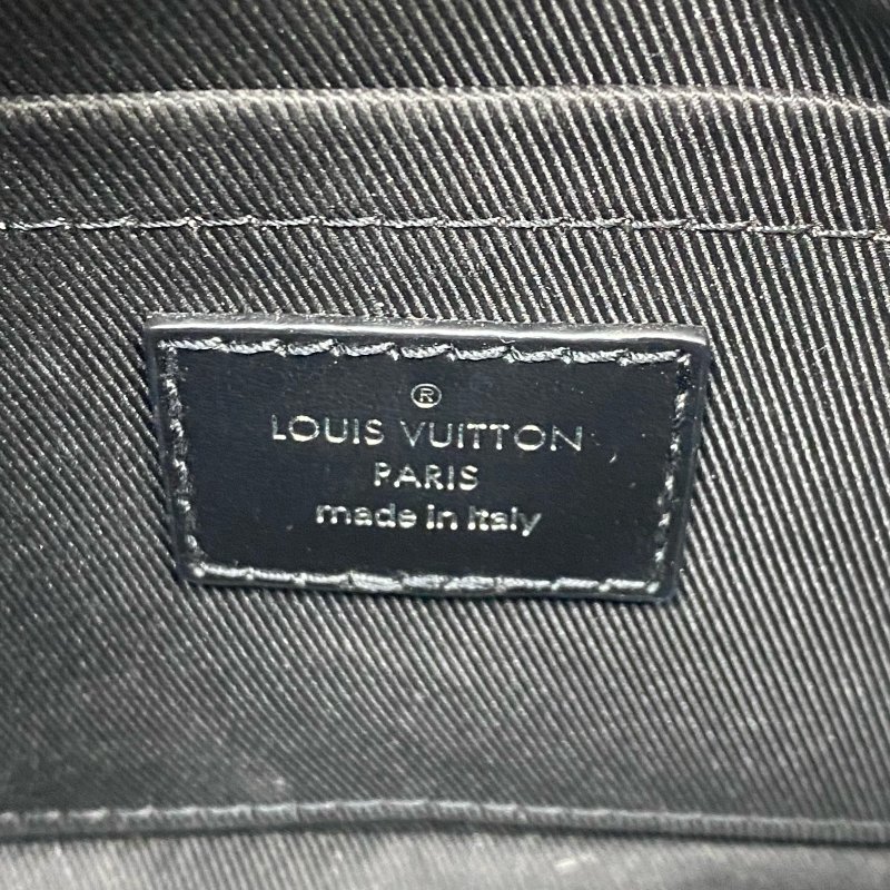 △ Louis Vuitton 路易威登 Black Coated Canvas Monogram Mini Soft Trunk Eclipse Crossbody M44735 黑色塗層帆布經典老花斜背袋 - 267004756-15