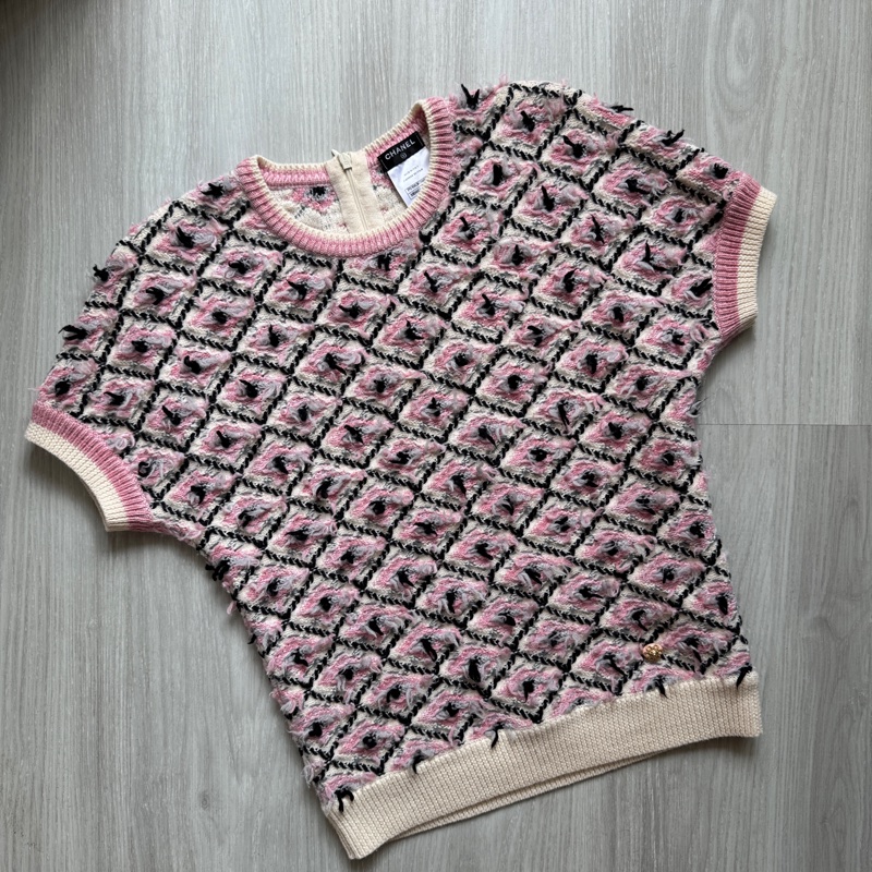 CHANEL經典Tweed 粗花呢材質優雅百搭上衣-0