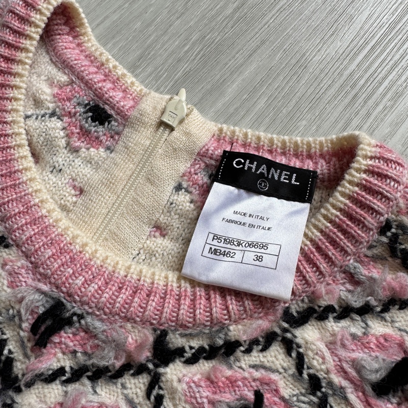 CHANEL經典Tweed 粗花呢材質優雅百搭上衣-4