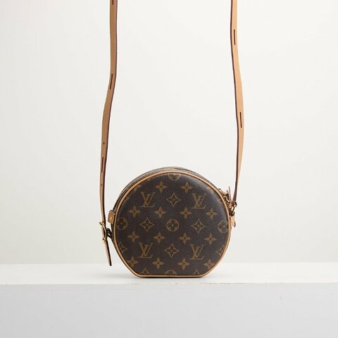 二手Lv 新款小號圓餅包/晶片款