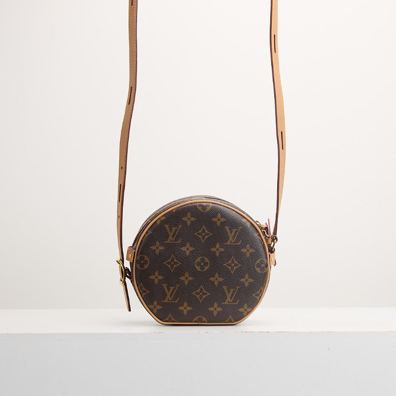 二手Lv 新款小號圓餅包/晶片款-0