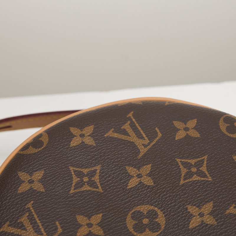 二手Lv 新款小號圓餅包/晶片款-4