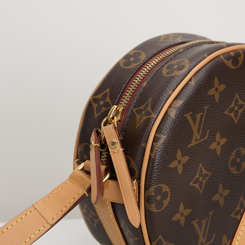 二手Lv 新款小號圓餅包/晶片款-9