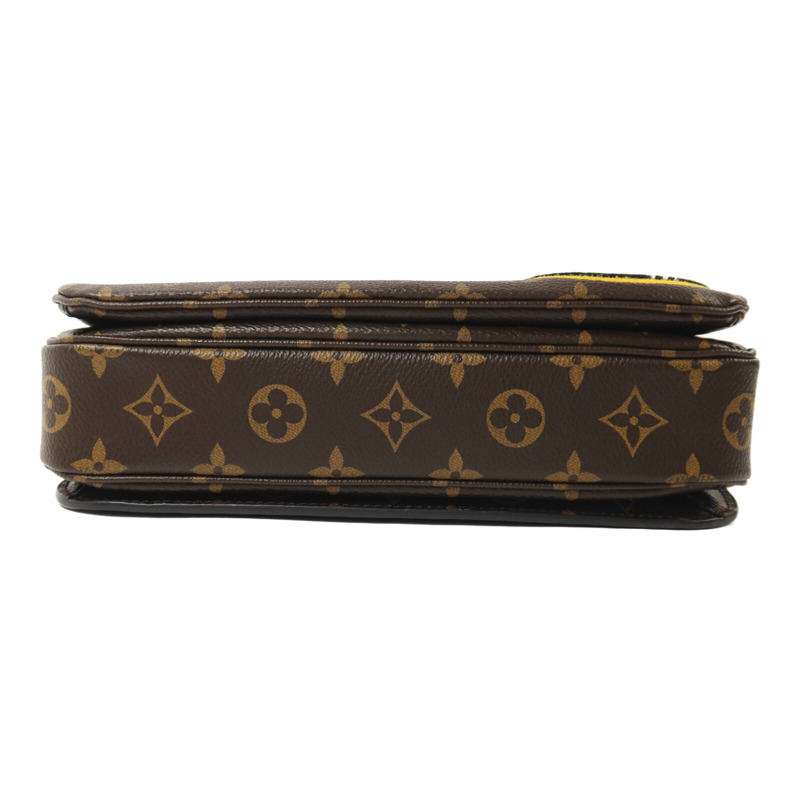 LOUIS VUITTON Monogram Patches Pochette Metis金扣手挽肩背兩用袋-3