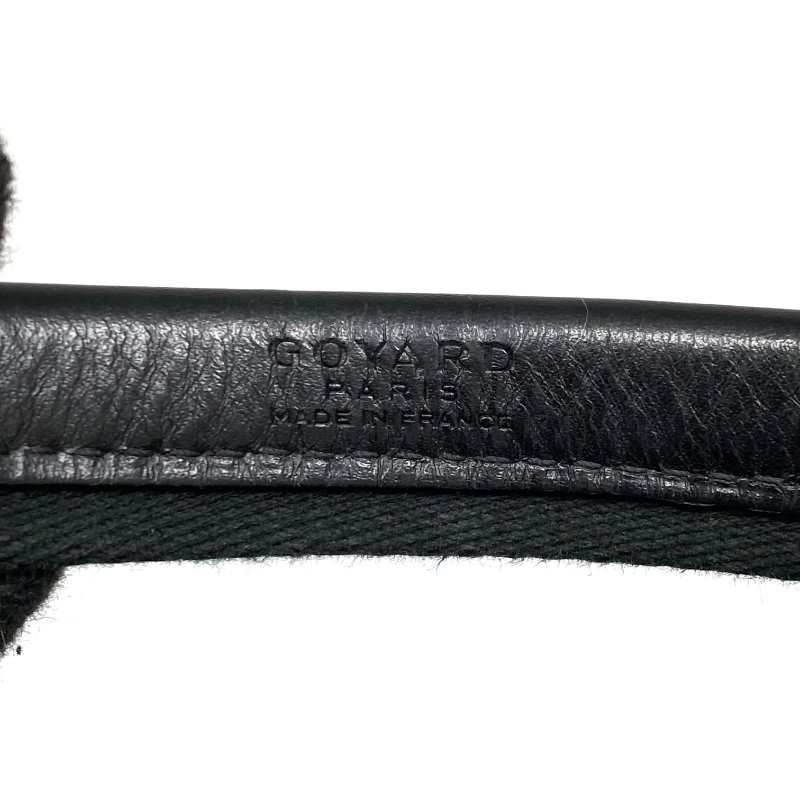 △ Goyard 高雅德 Black Coated Canvas Voltigeur MM Luxury Pet Carrier Bag 黑色塗層帆布寵物袋 - 267004382-13