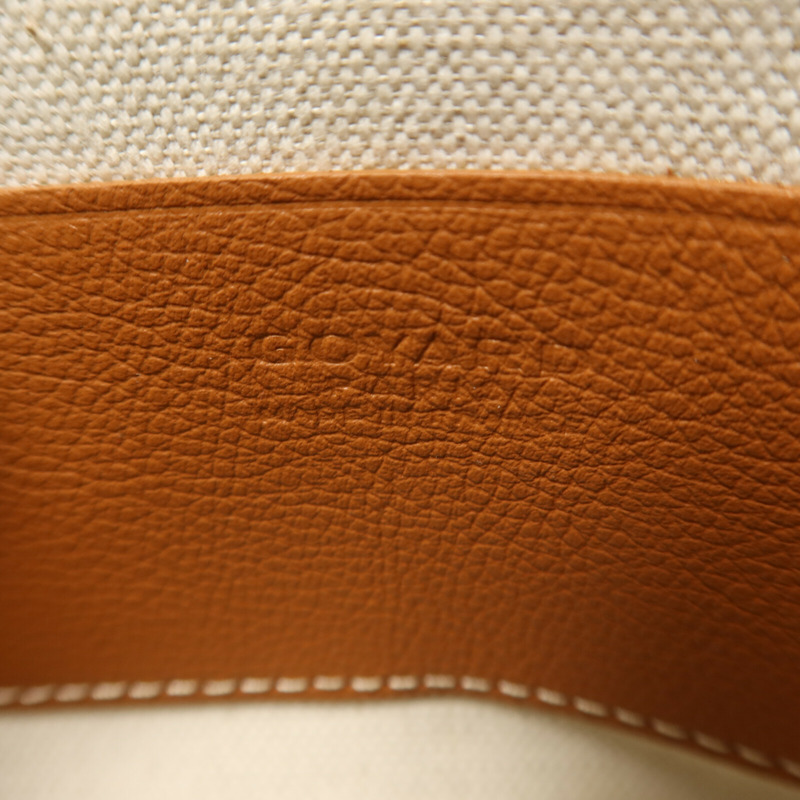 GOYARD 塗層帆布Plumet Pocket Wallet銀扣肩背袋-6