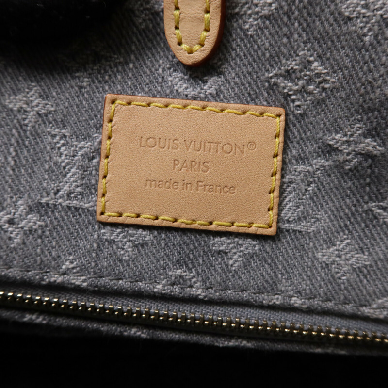 LOUIS VUITTON Monogram Denim On The Go MM金扣手挽肩背兩用袋-5
