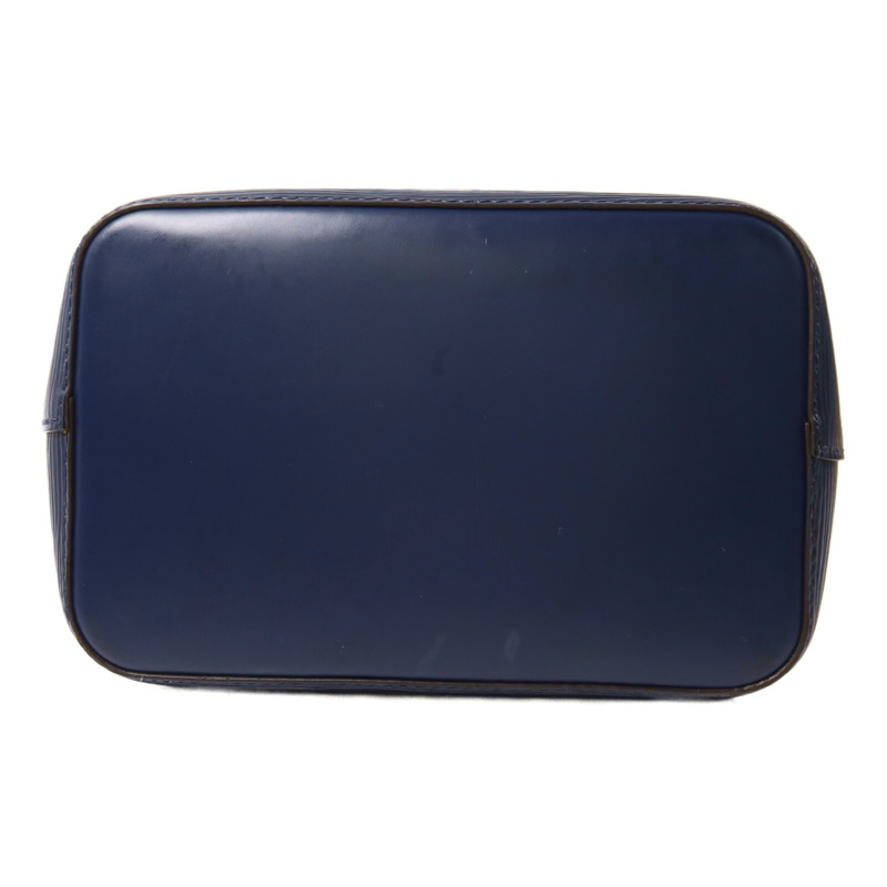 LOUIS VUITTON Epi Neo Noe BB銀扣手挽肩背兩用袋深藍色-3