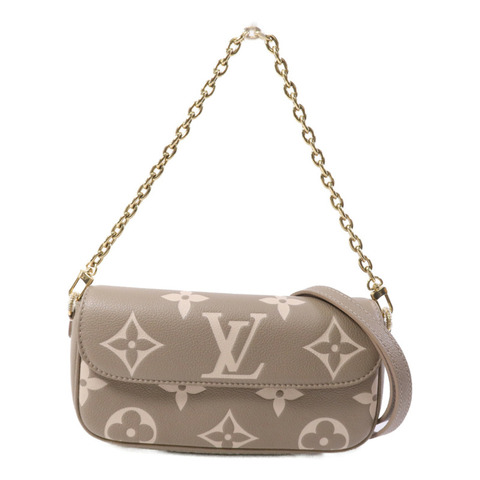 LOUIS VUITTON Monogram Empreinte WOC Ivy金扣鏈帶肩背袋