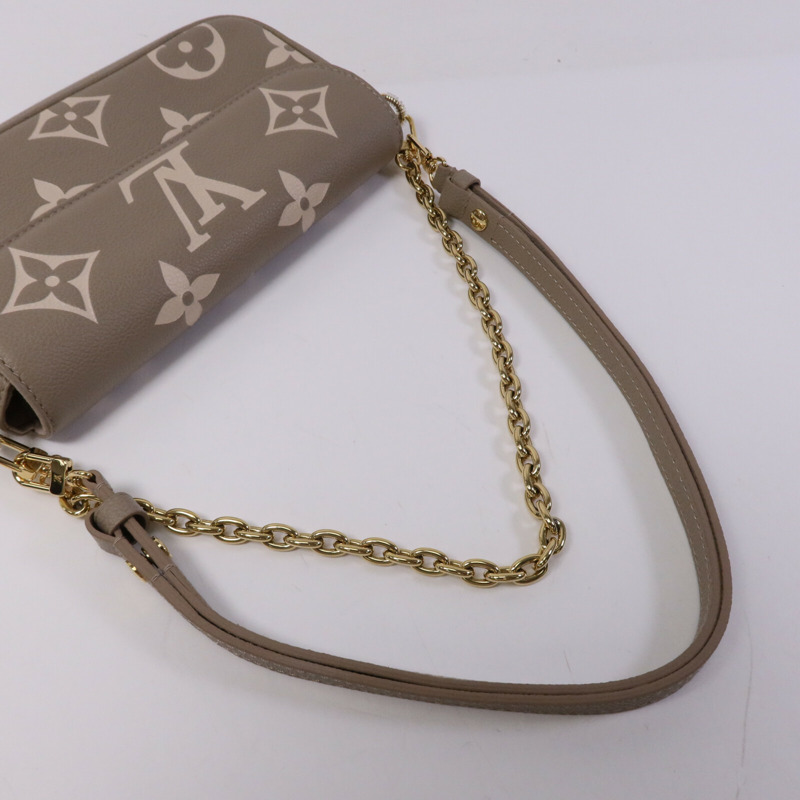 LOUIS VUITTON Monogram Empreinte WOC Ivy金扣鏈帶肩背袋-7