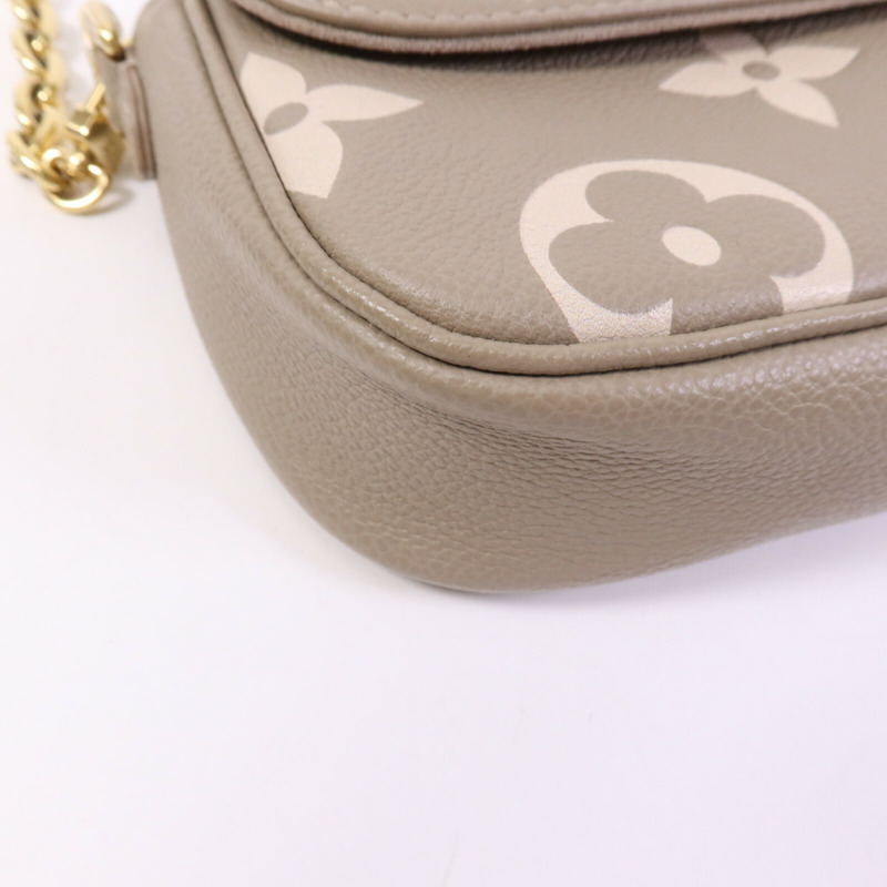 LOUIS VUITTON Monogram Empreinte WOC Ivy金扣鏈帶肩背袋-9