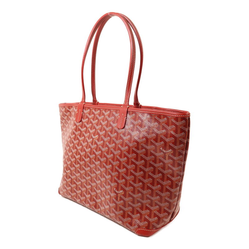 GOYARD 塗層帆布Artois PM銀扣手挽袋-2