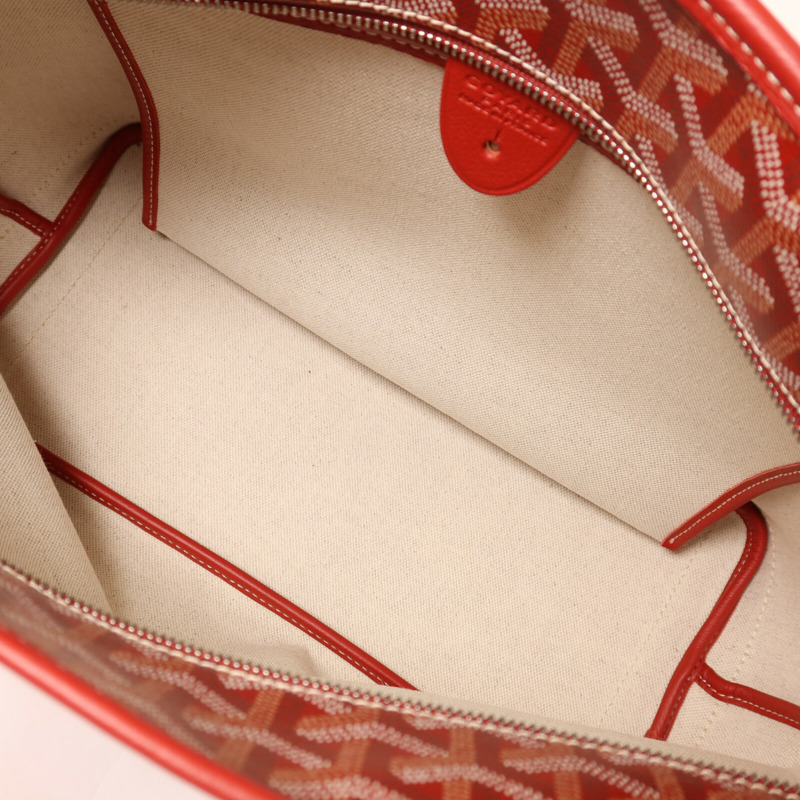 GOYARD 塗層帆布Artois PM銀扣手挽袋-4