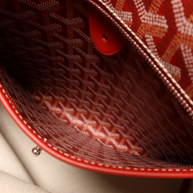 GOYARD 塗層帆布Artois PM銀扣手挽袋-5