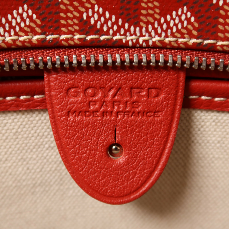 GOYARD 塗層帆布Artois PM銀扣手挽袋-6