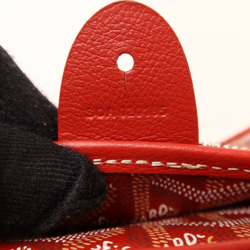 GOYARD 塗層帆布Artois PM銀扣手挽袋-7