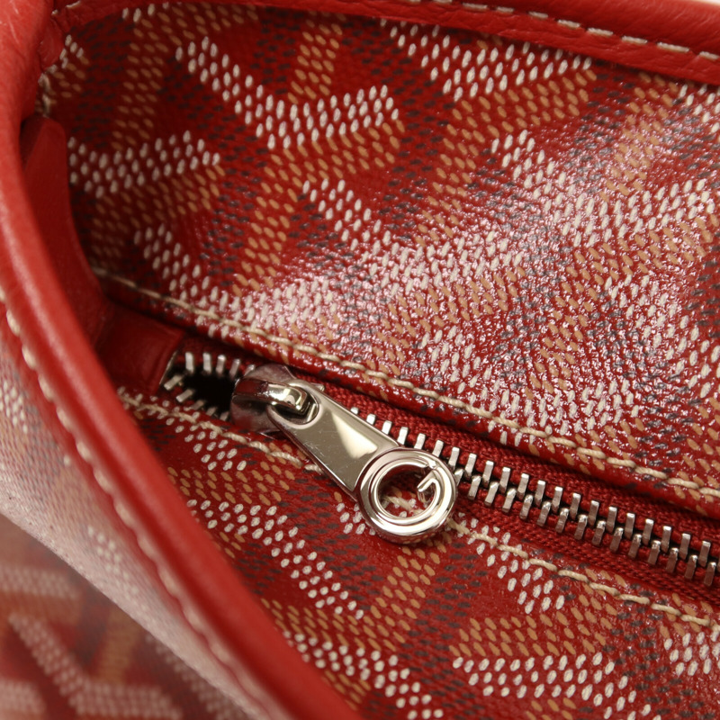 GOYARD 塗層帆布Artois PM銀扣手挽袋-10