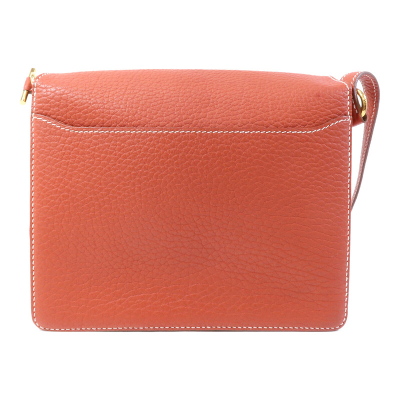 HERMES Clemence皮革 Roulis 23金扣肩背袋-1