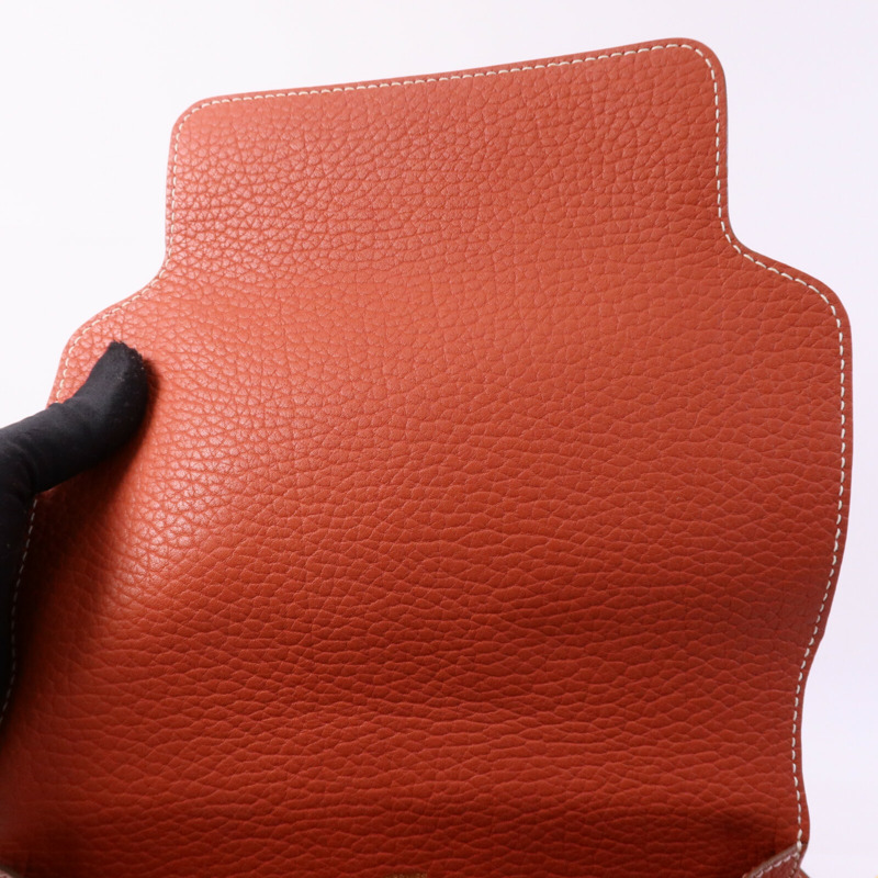 HERMES Clemence皮革 Roulis 23金扣肩背袋-14