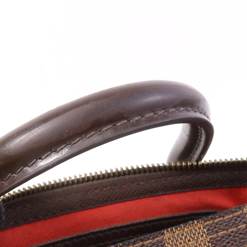 LOUIS VUITTON Damier Speedy 30金扣手挽袋-17