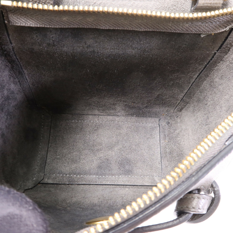 CELINE 牛皮皮革Pico Belt Bag金扣手挽肩背兩用袋-4