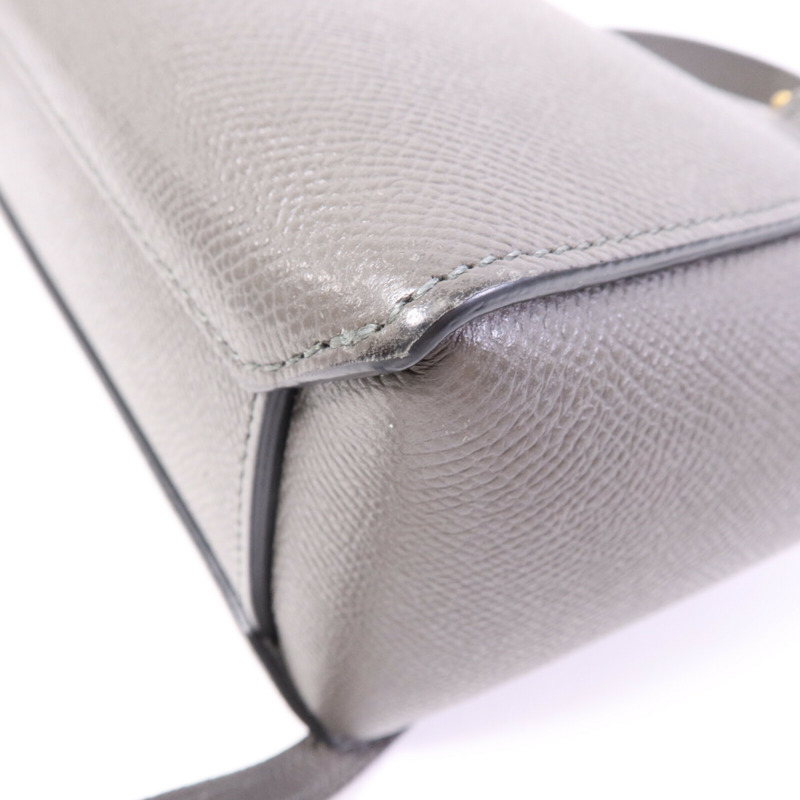 CELINE 牛皮皮革Pico Belt Bag金扣手挽肩背兩用袋-11