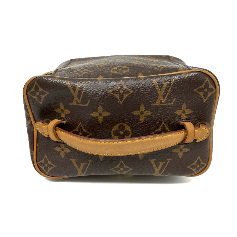 △ Louis Vuitton 路易威登 Brown Coated Canvas Monogram Nice Mini Vanity Case M44495 啡色塗層帆布經典老花化妝箱 - 267005307-5