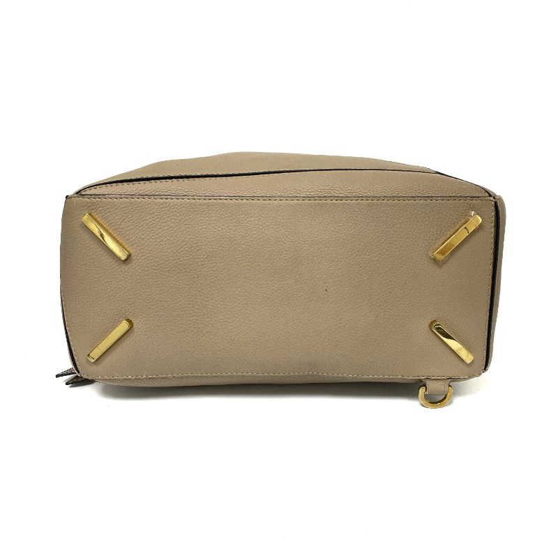 △ Loewe 羅意威 Beige Calfskin Puzzle 2 Way Bag #M 淺褐色小牛皮兩用袋 - 267005214-5