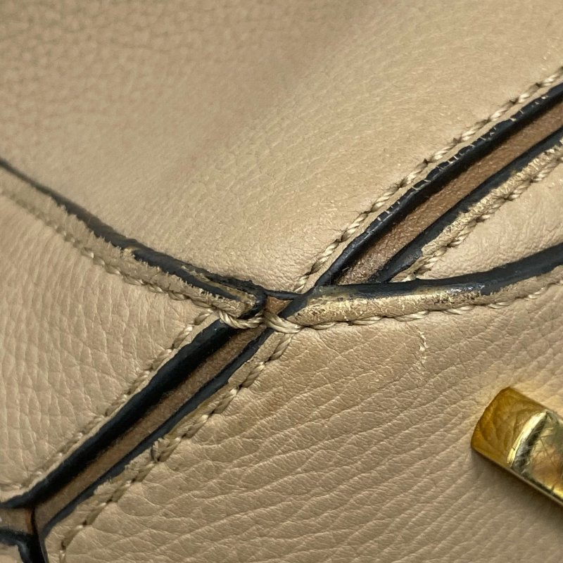 △ Loewe 羅意威 Beige Calfskin Puzzle 2 Way Bag #M 淺褐色小牛皮兩用袋 - 267005214-7