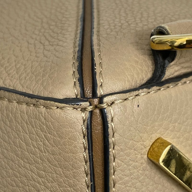 △ Loewe 羅意威 Beige Calfskin Puzzle 2 Way Bag #M 淺褐色小牛皮兩用袋 - 267005214-9