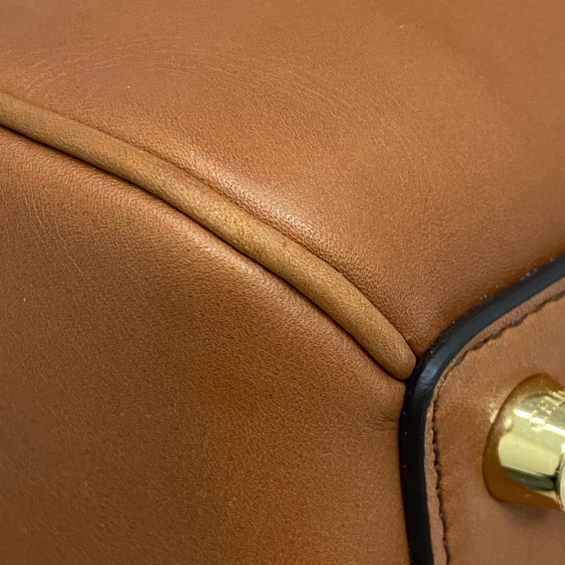 △ Celine 思琳 Brown Calfskin Medium 16 2 Way Bag 啡色小牛皮兩用袋 - 267005525-8