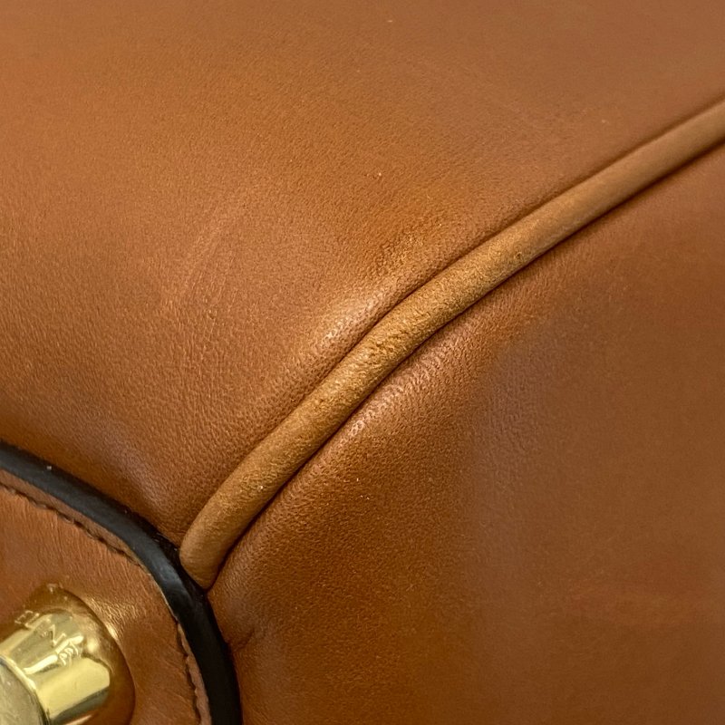 △ Celine 思琳 Brown Calfskin Medium 16 2 Way Bag 啡色小牛皮兩用袋 - 267005525-9