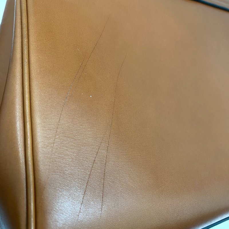 △ Celine 思琳 Brown Calfskin Medium 16 2 Way Bag 啡色小牛皮兩用袋 - 267005525-12