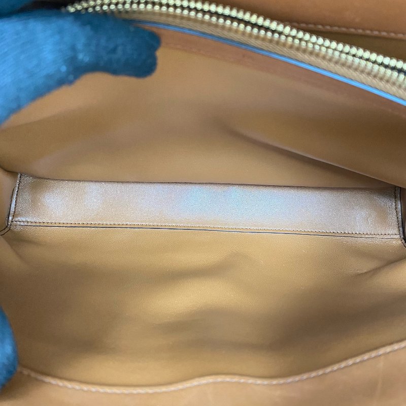 △ Celine 思琳 Brown Calfskin Medium 16 2 Way Bag 啡色小牛皮兩用袋 - 267005525-19