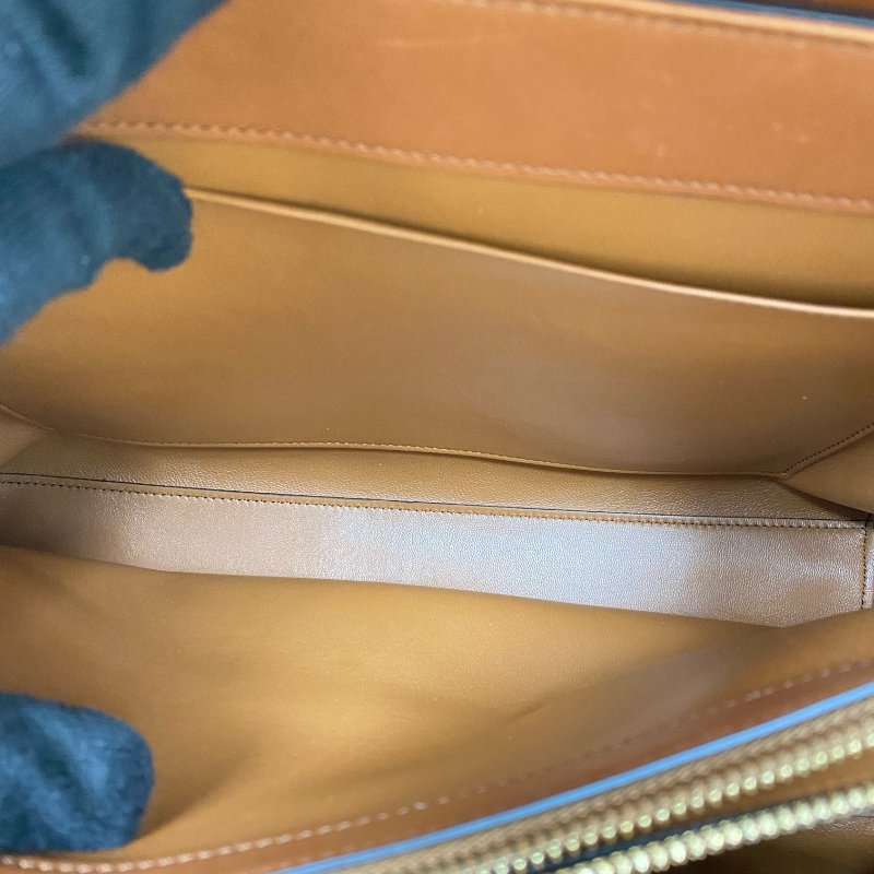 △ Celine 思琳 Brown Calfskin Medium 16 2 Way Bag 啡色小牛皮兩用袋 - 267005525-20