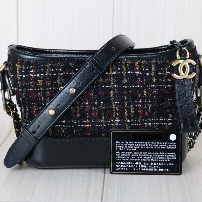 Chanel 毛呢流浪包小號-2