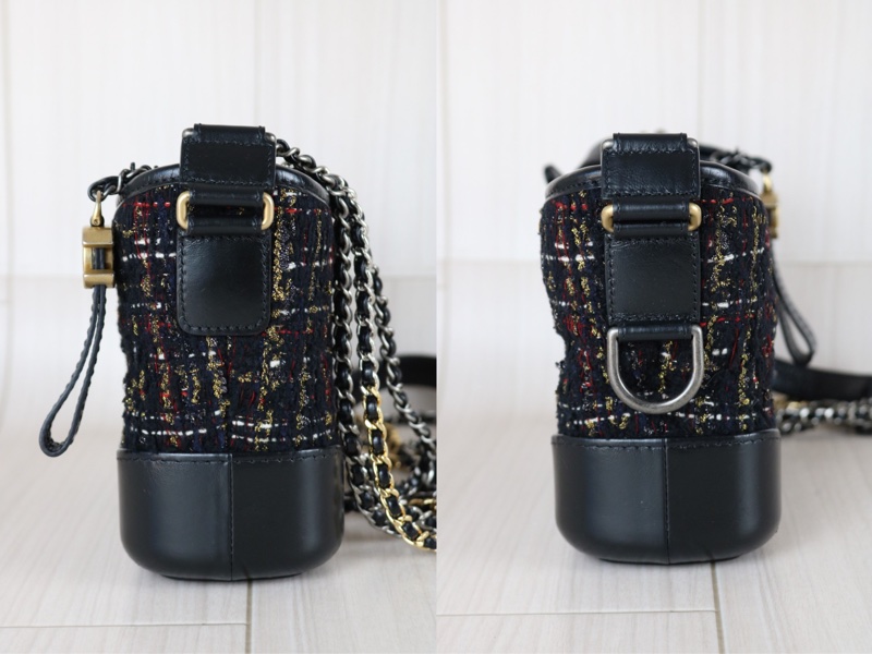 Chanel 毛呢流浪包小號-4